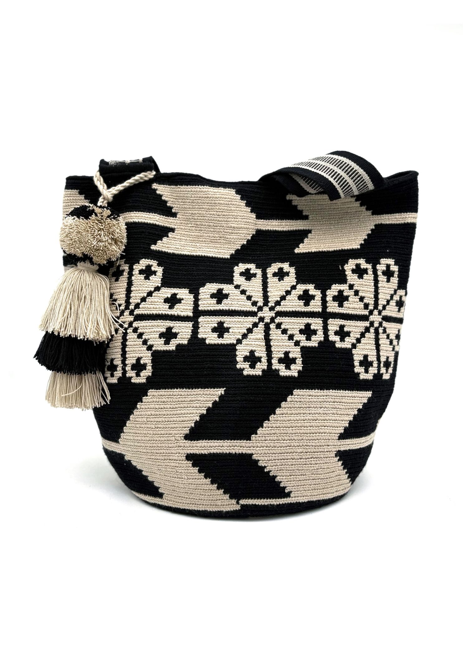 Wayuu tote bag flor unique hanbag wayuu tote bag flor mochila bag
